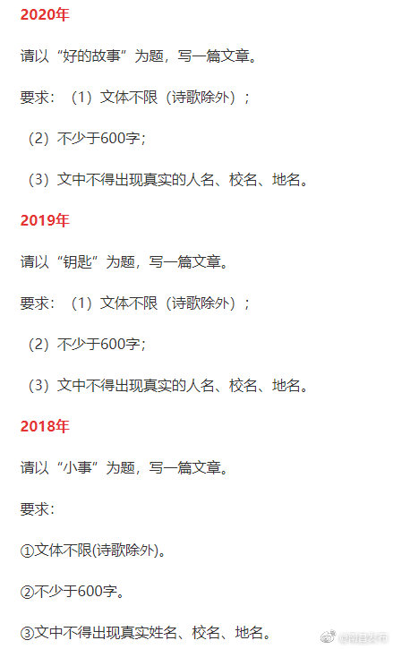 2021年江西中考作文题目出炉！